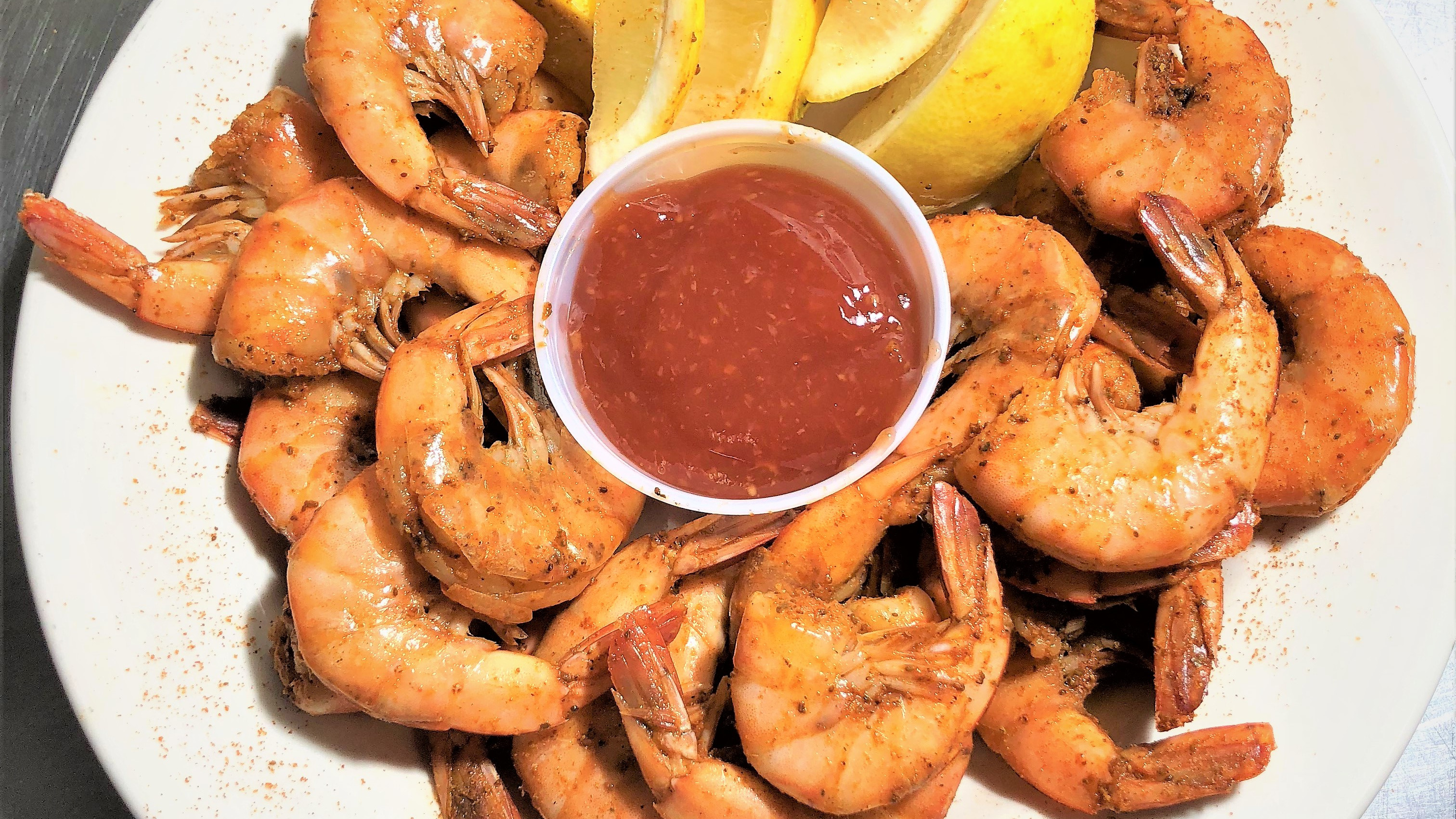 1/2 Pound of Steamed Shrimp