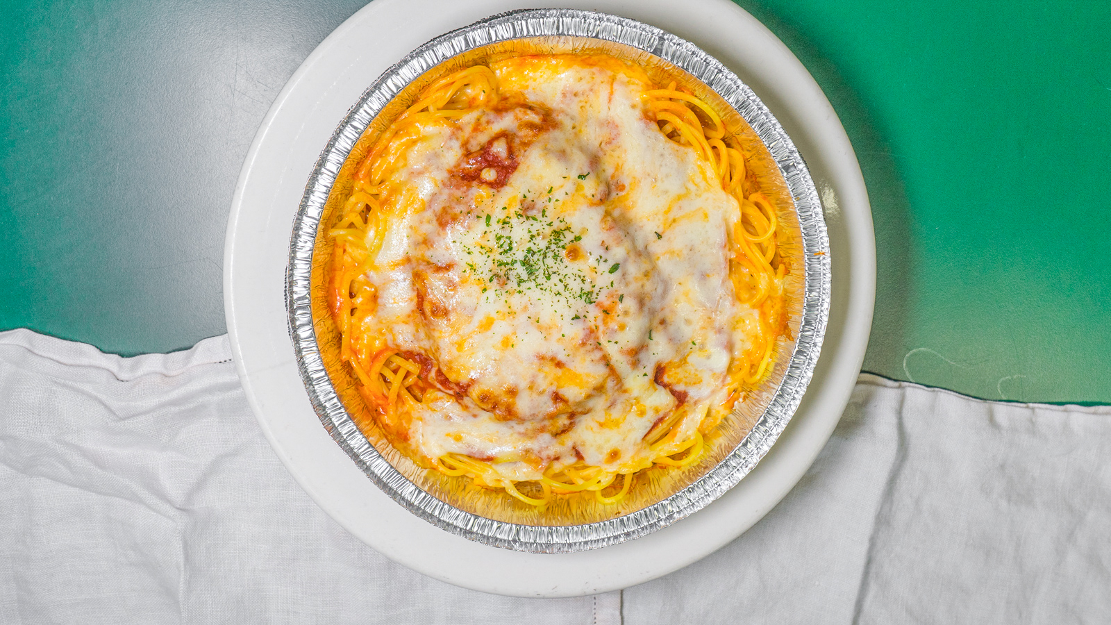 Chicken Parmesan with Spaghetti