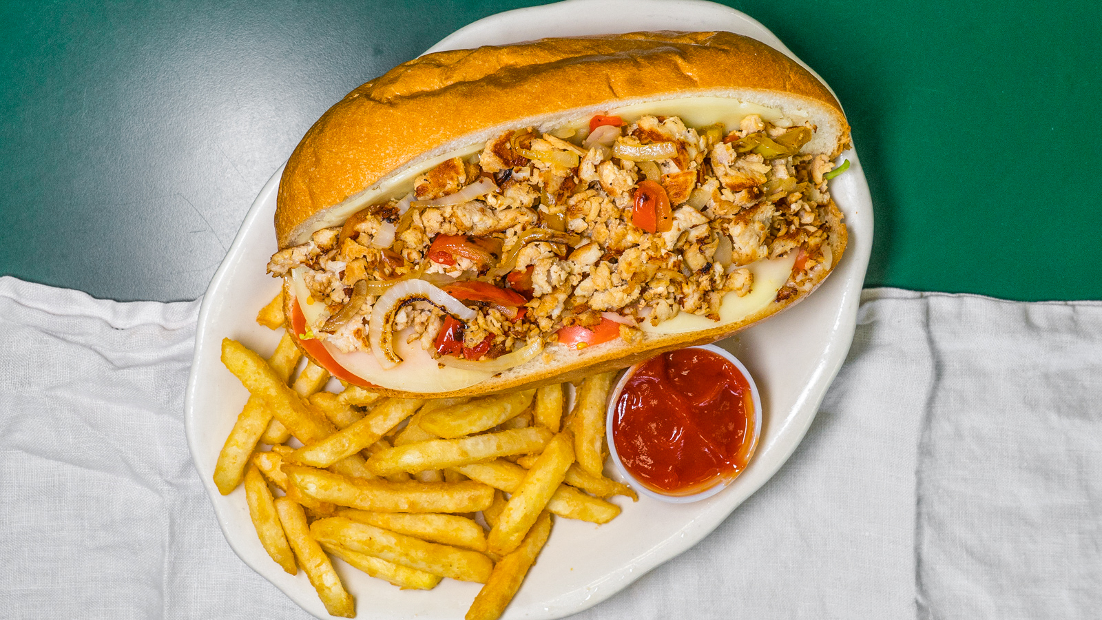 Chicken Steak and Cheese
