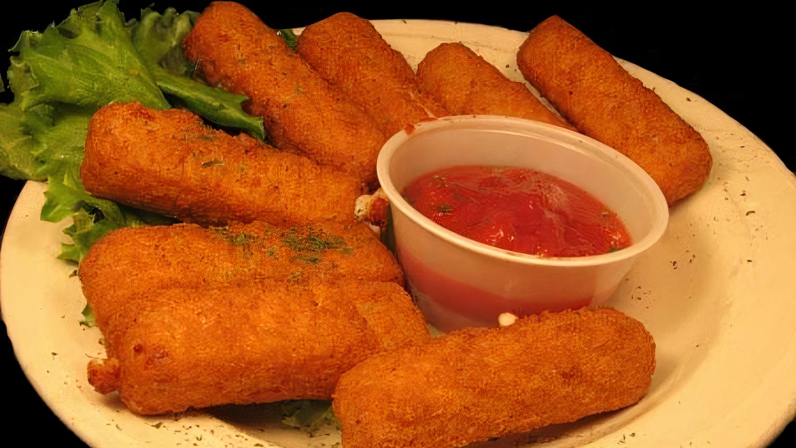 FRIED MOZZARELLA STICKS (12)