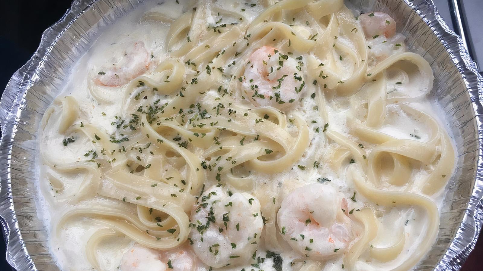 Seafood Alfredo