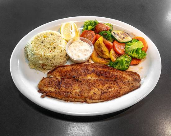 Blackened Fish Plate