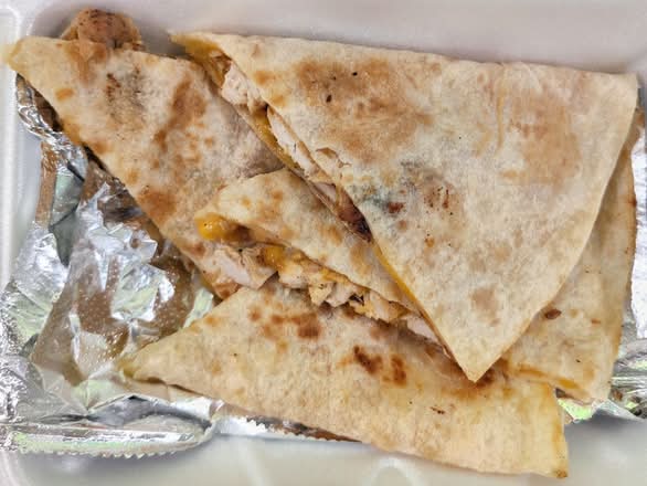 Kid's Chicken and Cheese Quesadilla