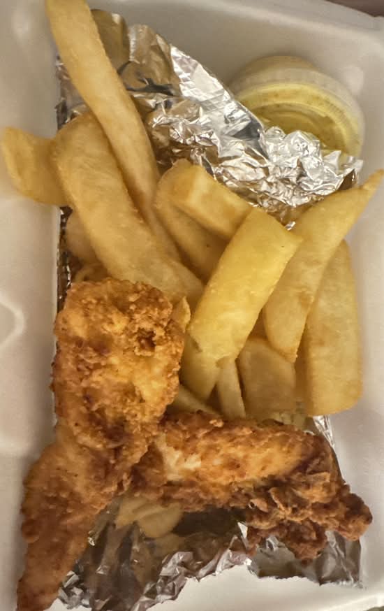 Kid's Chicken Fingers with fries