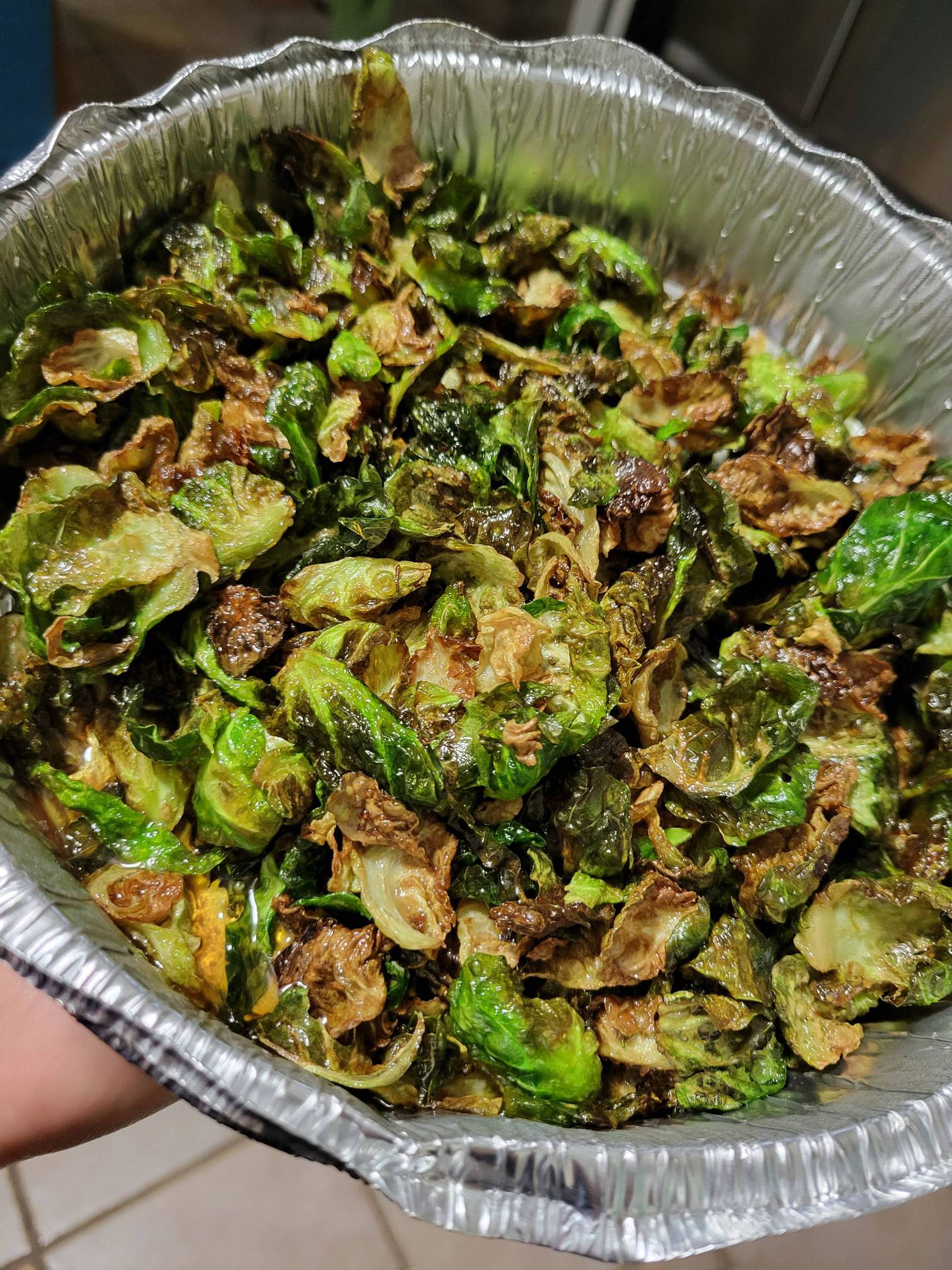 Fried Brussels Sprouts