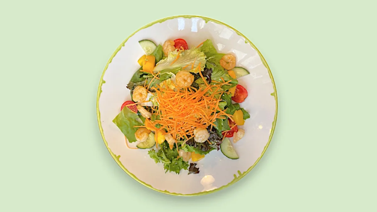 Insalata Mista con Gamberetti