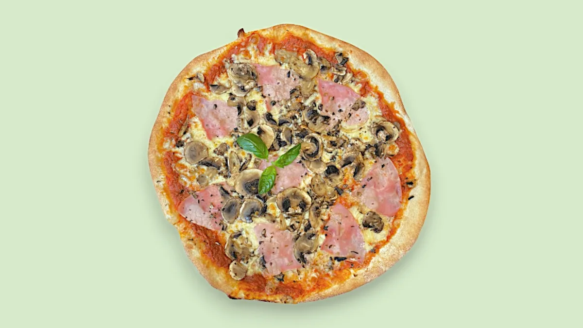 Pizza Prosciutto e Funghi