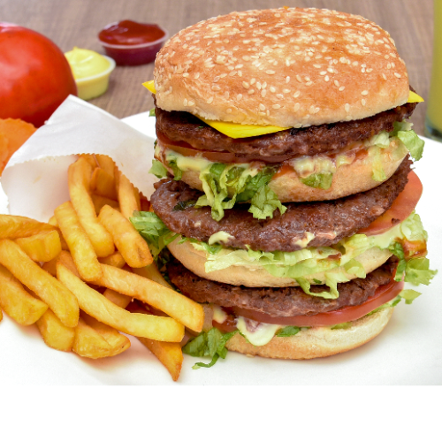 Combo Hamburguesa Triple