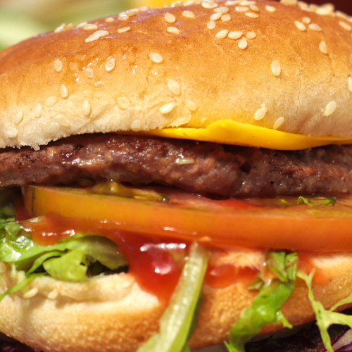 Hamburguesa 1/4 Lb + Doraditas