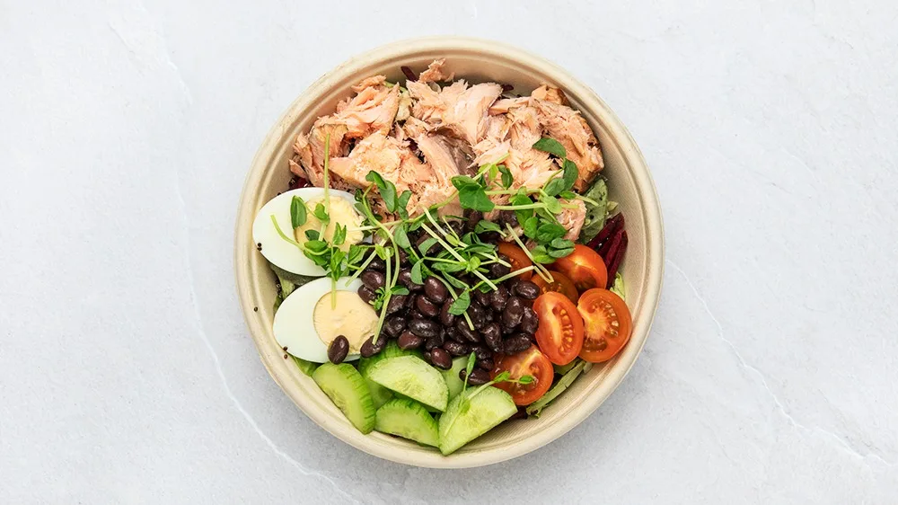 Laxsallad