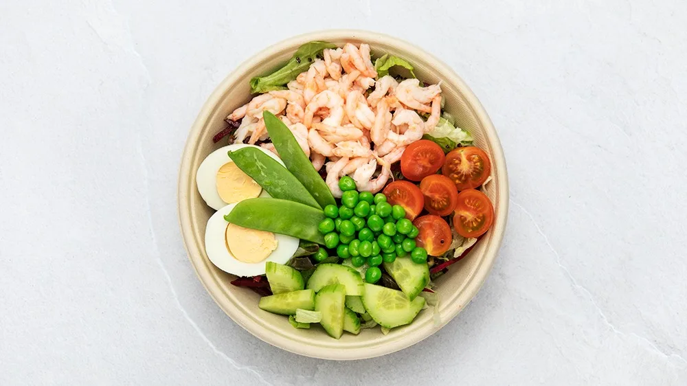 Räksallad med avokado