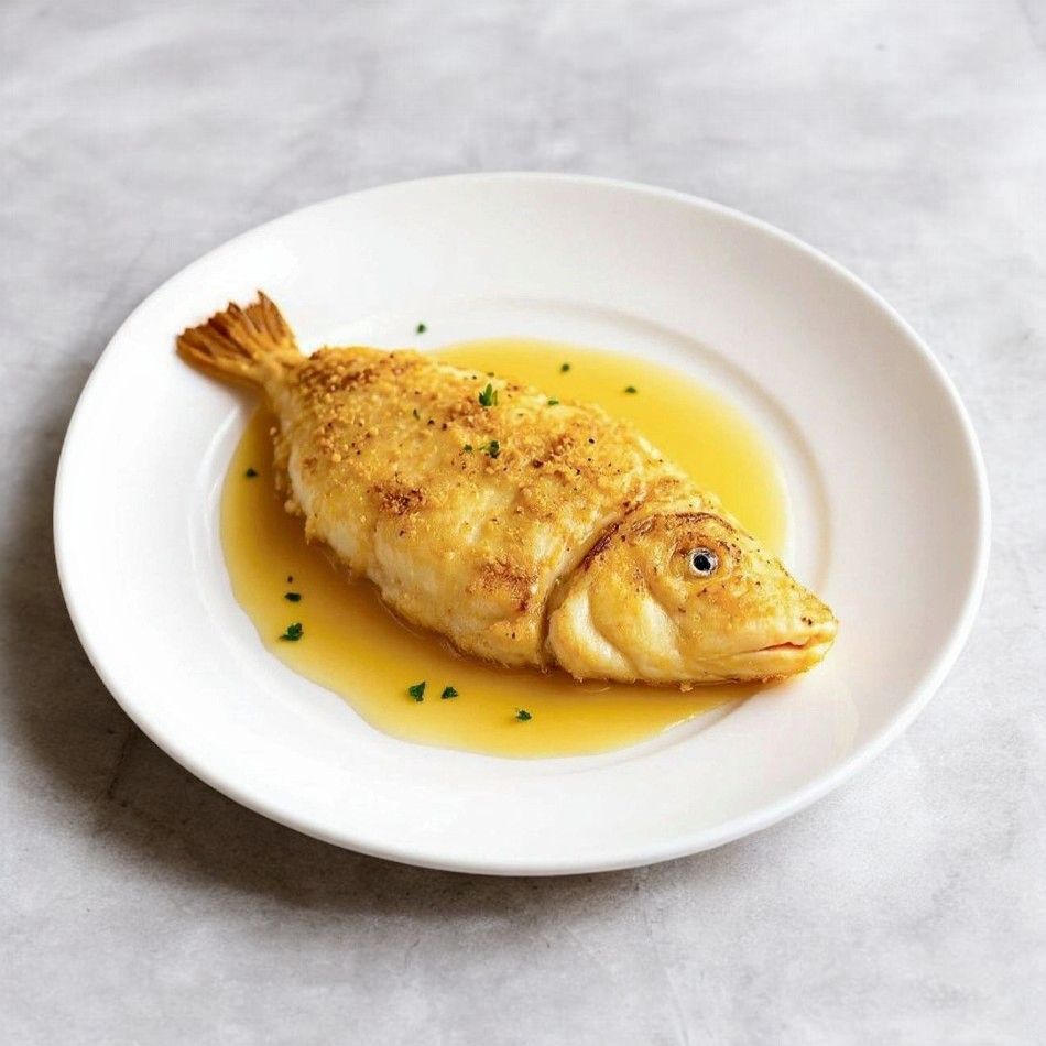 Corvina A La Mantequilla