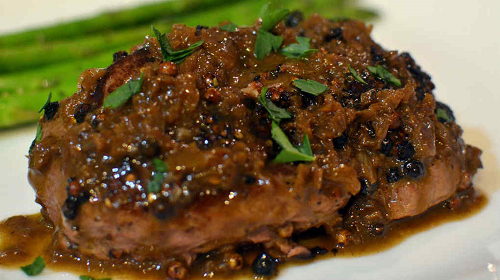 Lomito a la Pimienta Negra