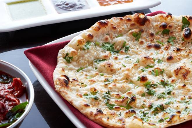 Garlic Naan (Bread)
