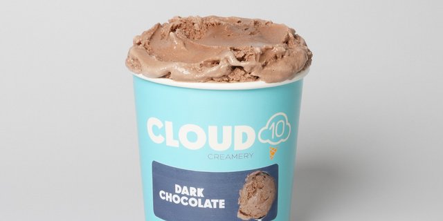 Cloud10 Dark Chocolate Ice Cream Pint