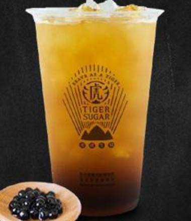 T2. Golden Oolong Tea with Boba 波霸黄金米香乌龙茶