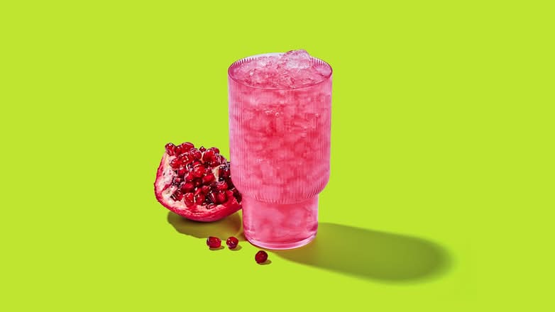 Pomegranate Agua Fresca