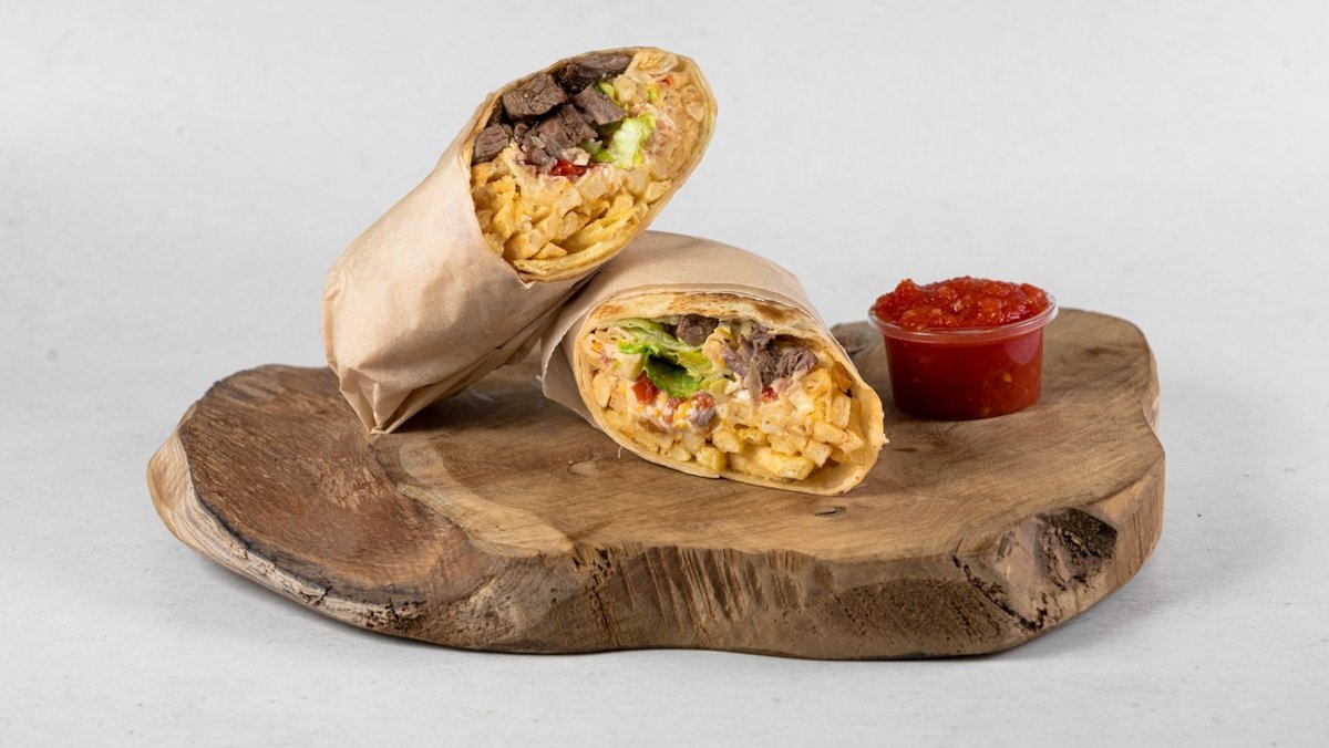 California Burrito and Hash browns