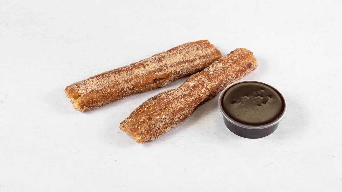 Churros and čokoláda