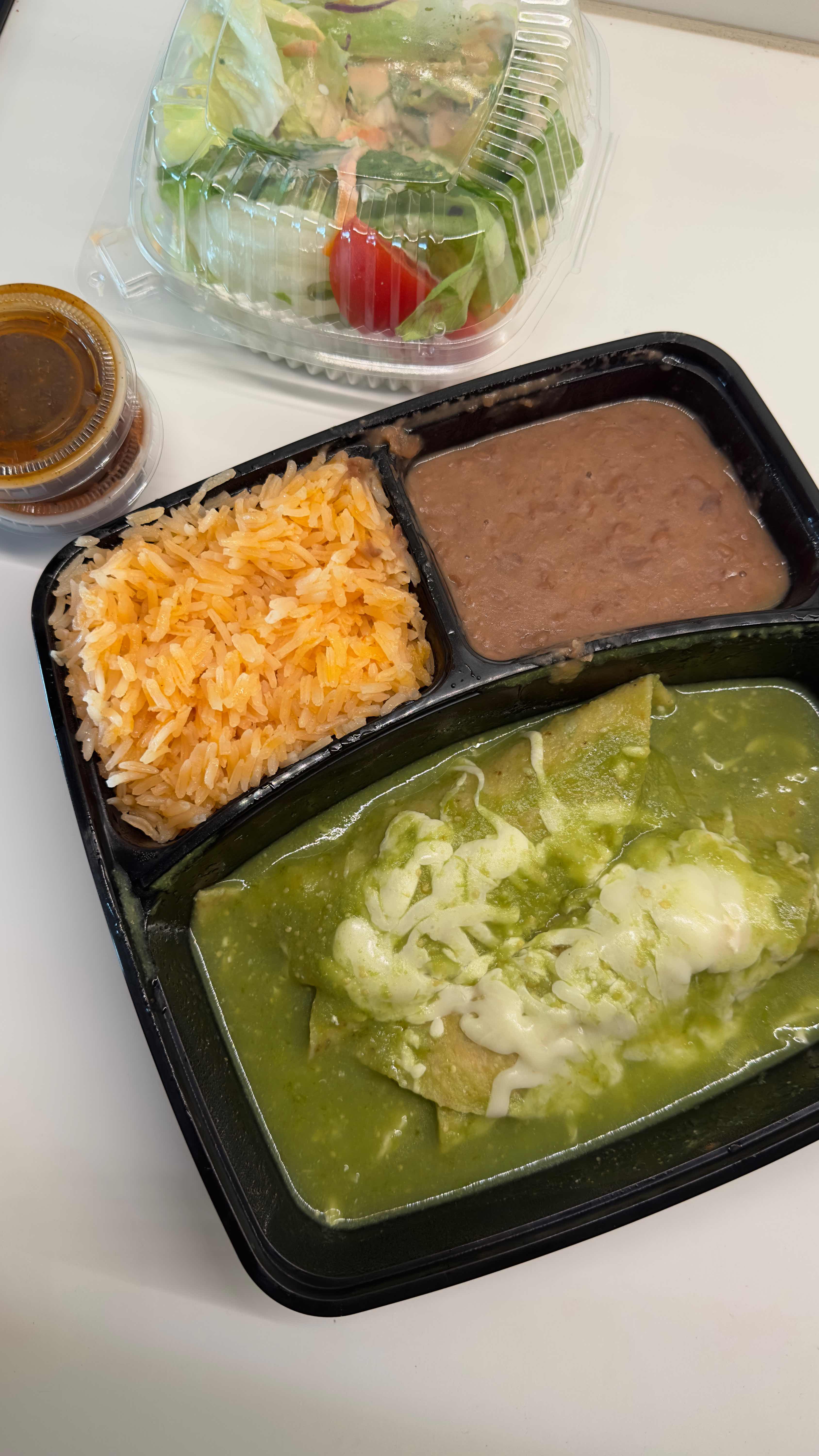 Orden De Enchiladas Verdes