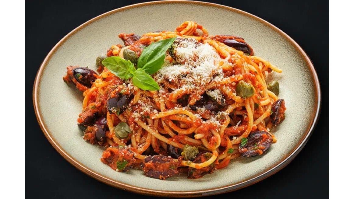 Spaghete Mediteraneene