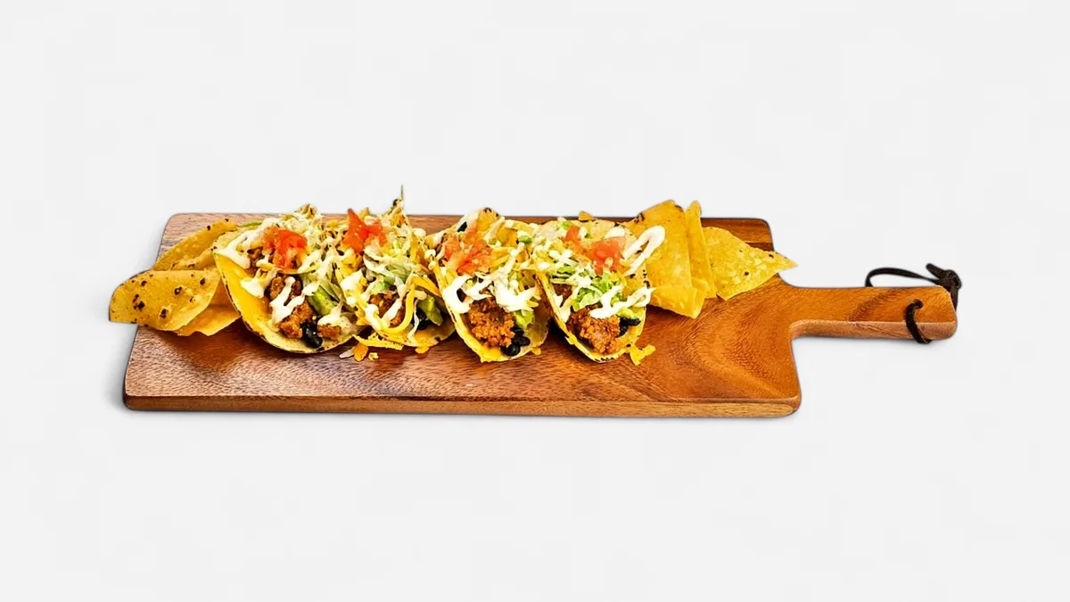 California 'Two-Bite' Tacos - Street Beef