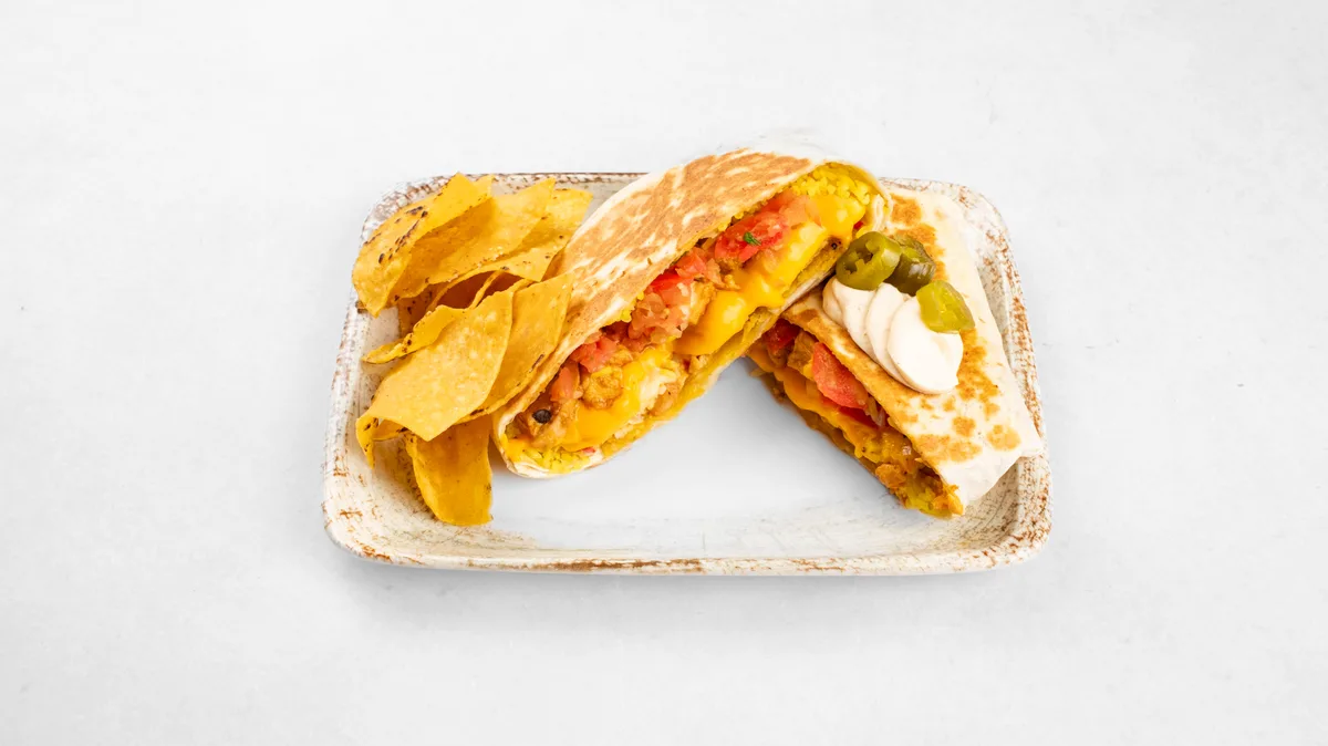 Chicken Cheddar Crunch Wrap