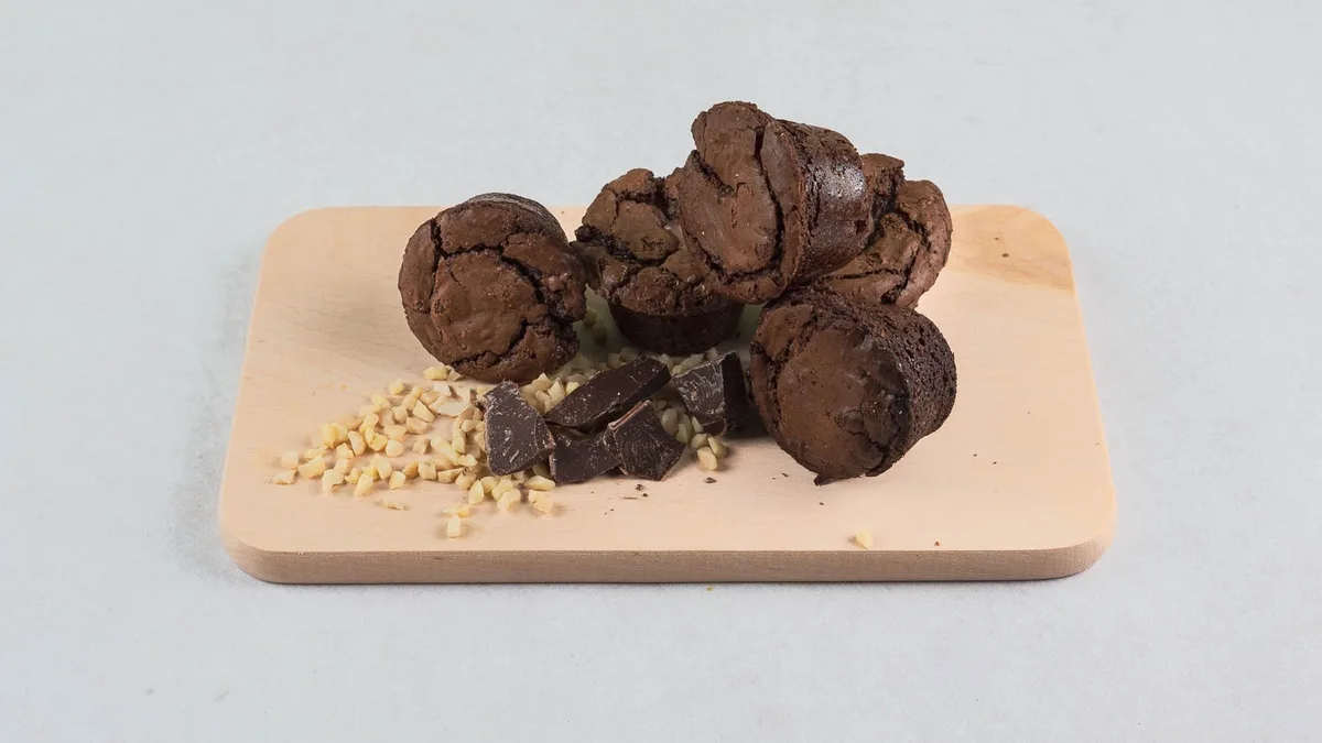 Deep Chocolate Brownie Bites