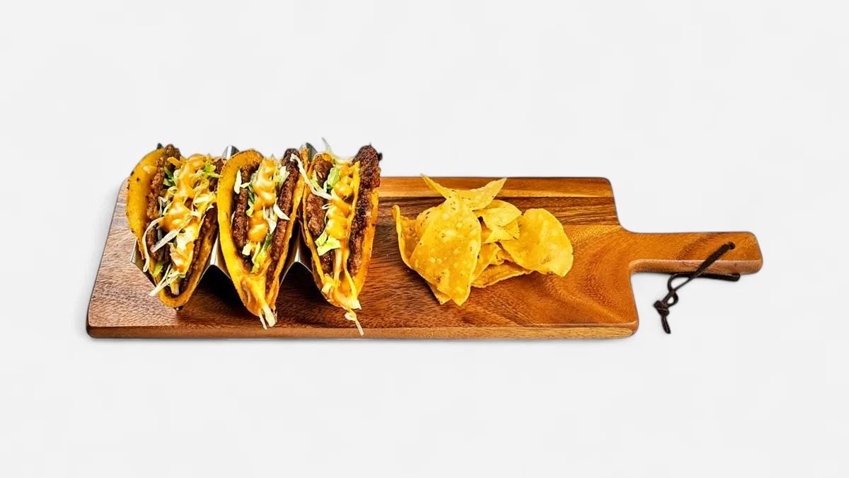 Smash Burger Tacos
