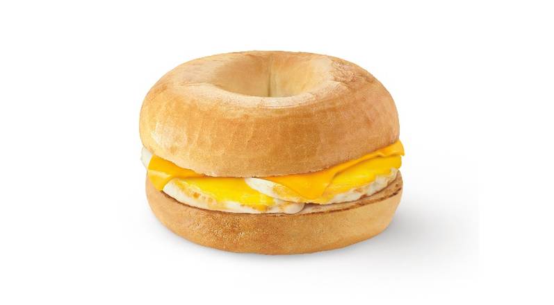 and Cheese Bagel Breakfast Sandwich