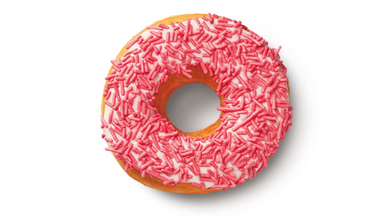 Sprinkle Vanilla Dip Donut