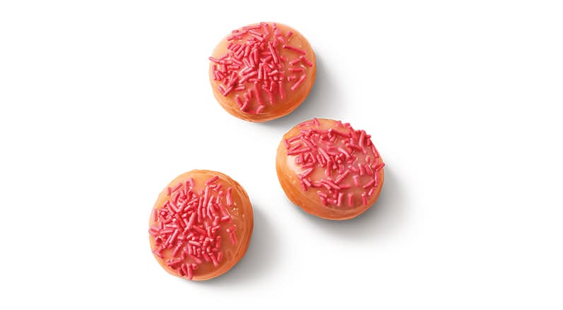 Sprinkle Vanilla Dip Timbit