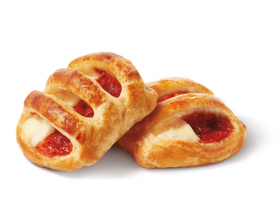 Yogurt and Raspberry Mini Pastries