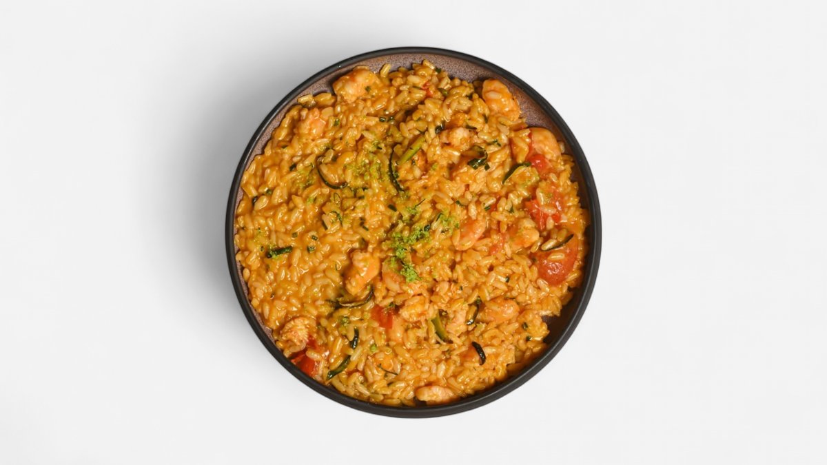 Shrimp Pumpkin Risotto