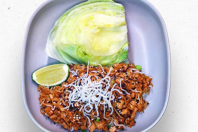 Chicken Lettuce Wrap