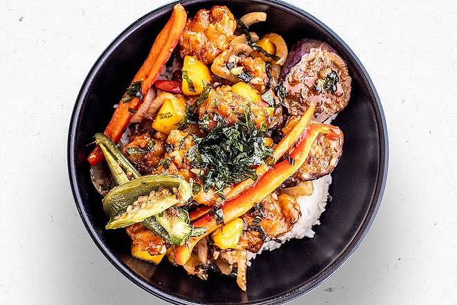 Thai Mango Stir Fry