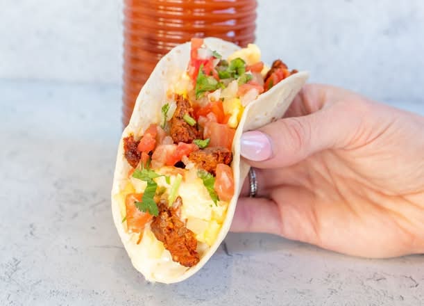 Chorizo and Pico Taco