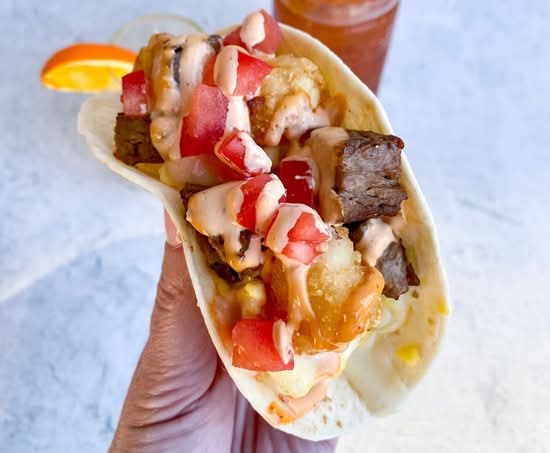Steak ‘N Eggs Taco