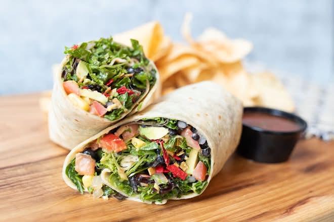 Taco Salad Wrap Box