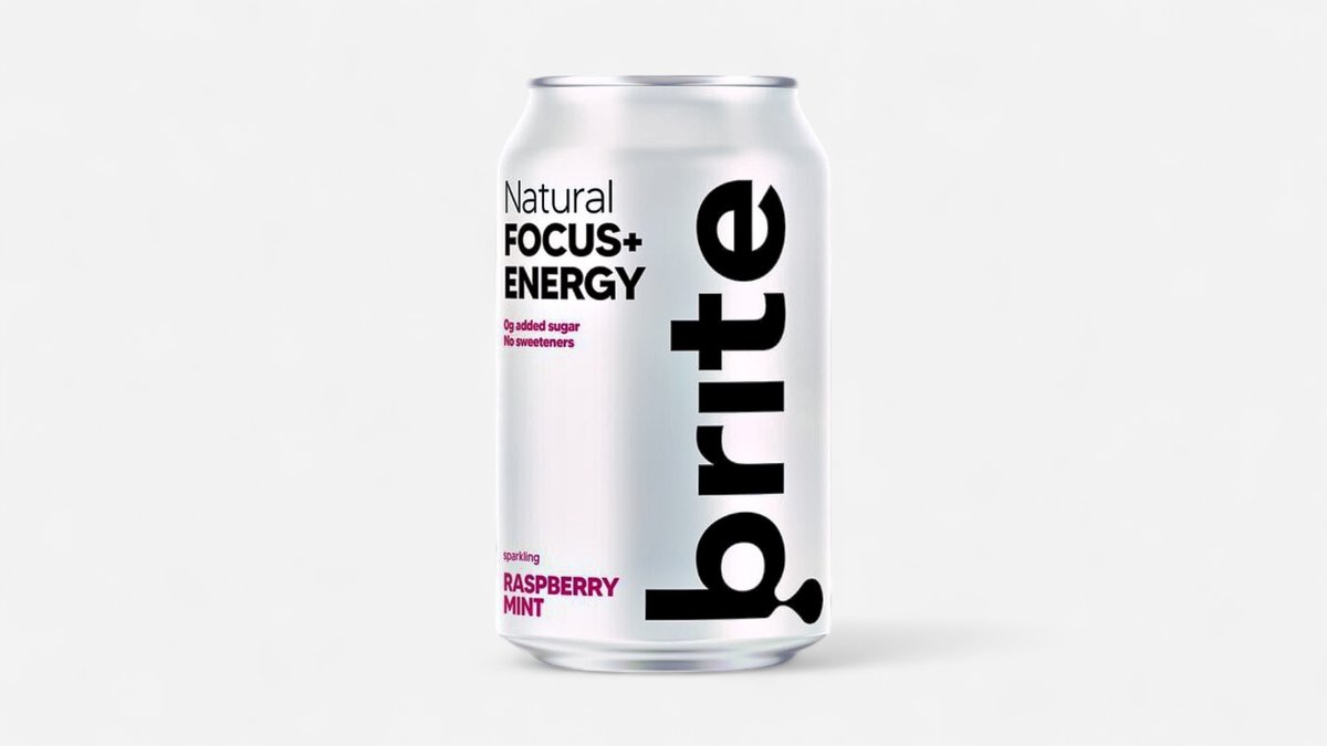 BRITE Raspberry nootropic drink