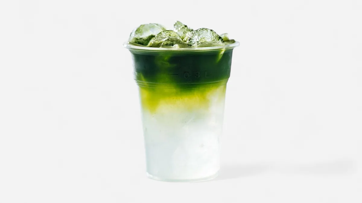 Coconut water matcha