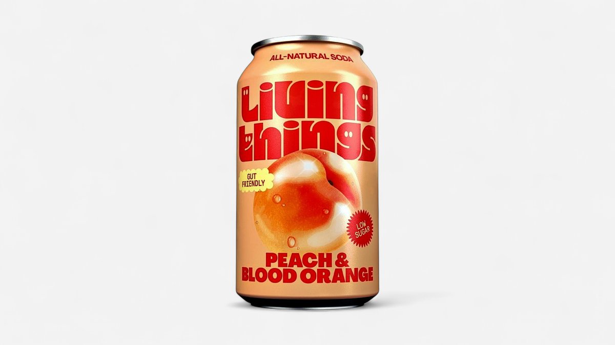 LIVING THINGS Peach and Blood Orange