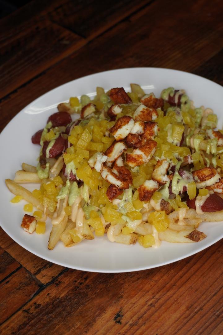 Colombian Salchi Papas