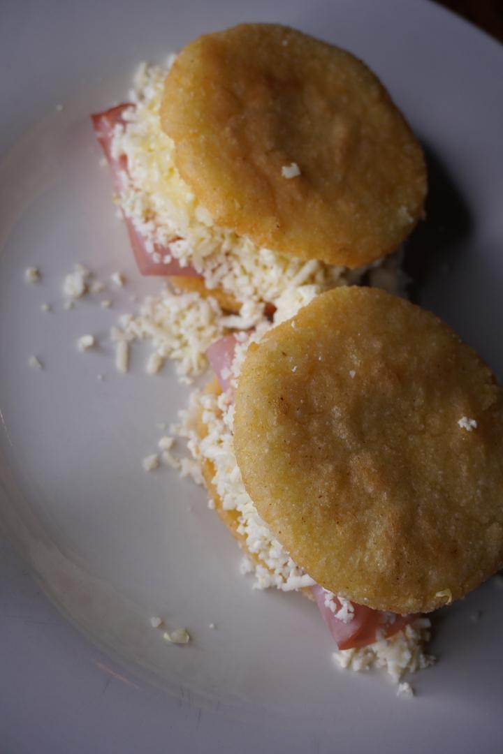 Kids Arepas Ham and Cheese
