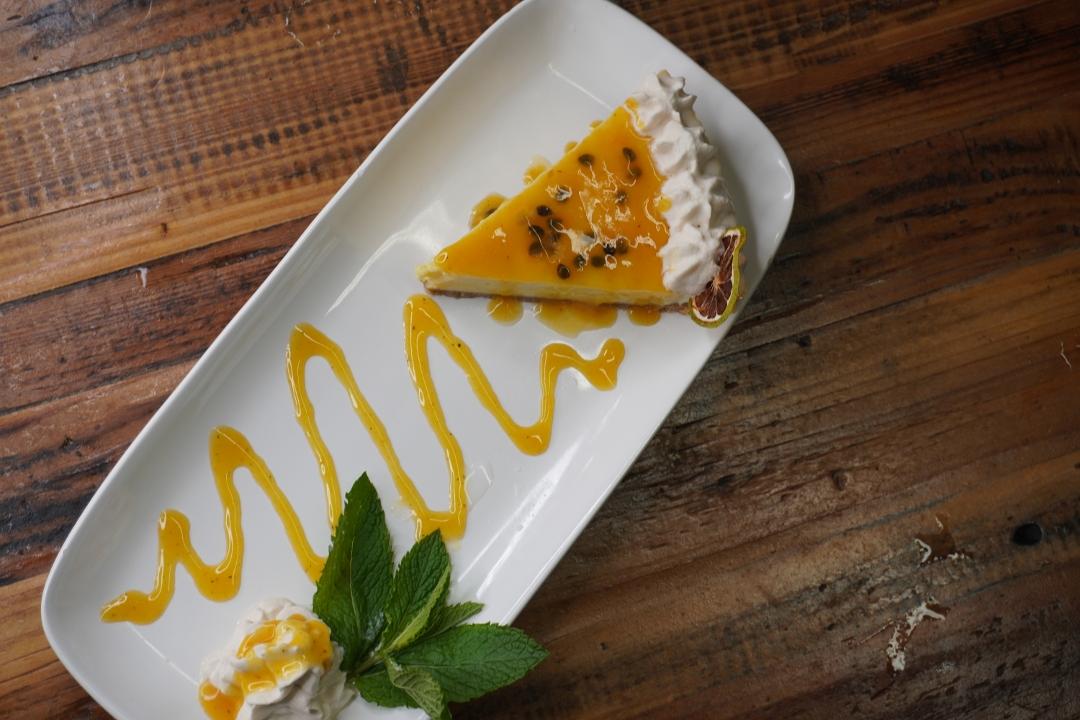 Passion Fruit Key Lime Pie
