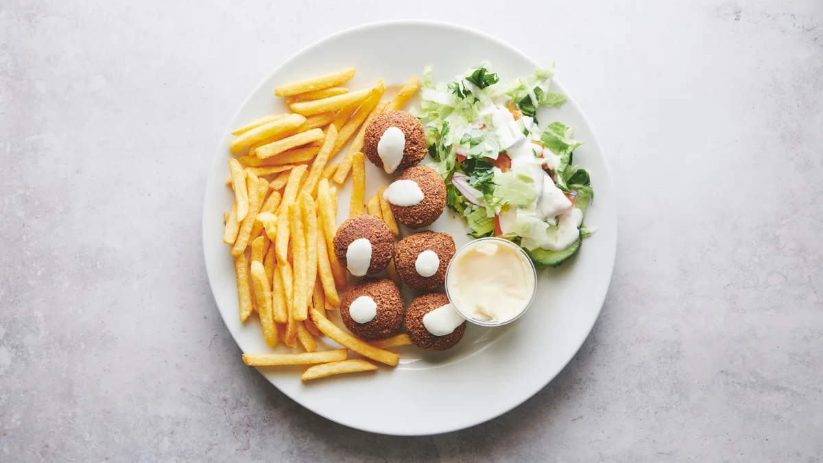 Falafel Ret (10 stk) (V)