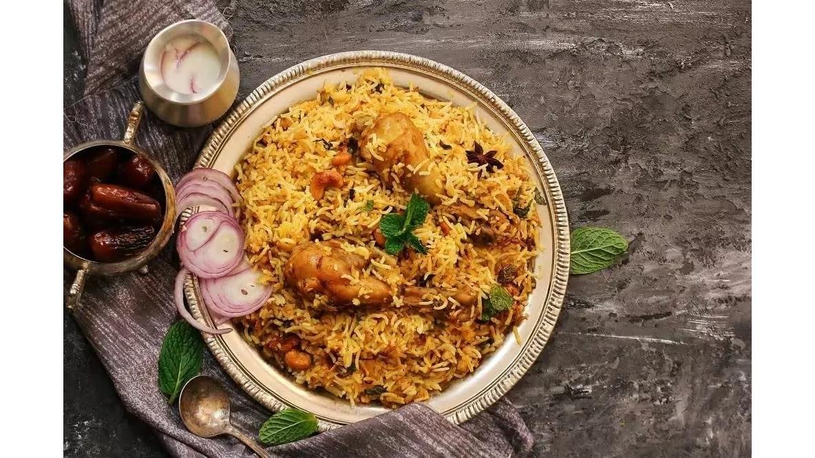 Pilaf cu piept de pui 350g