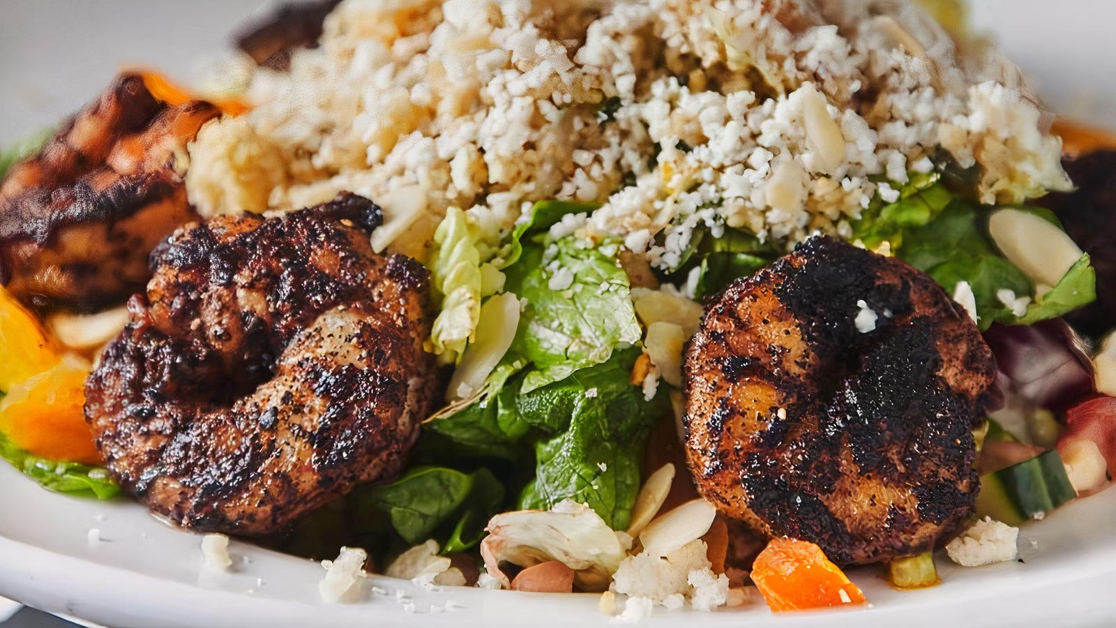 Blackened Shrimp and Couscous Salad
