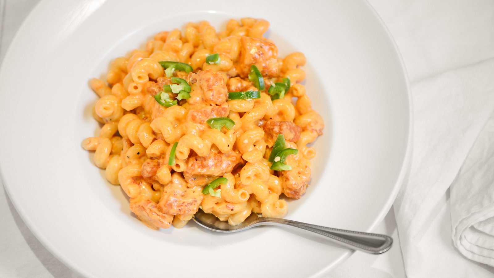 Chipotle Crispy  Chicken Mac and Cheese