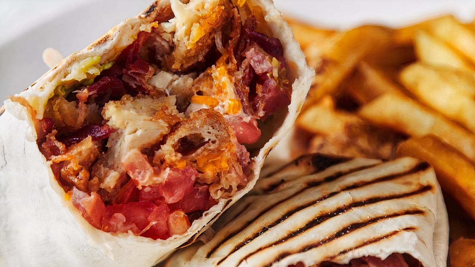 The Ultimate Fried Chicken Wrap